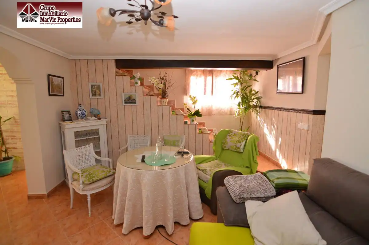 Living room of Houses for sale in La Nucia  with Air Conditioner, Swimming Pool and Furnished