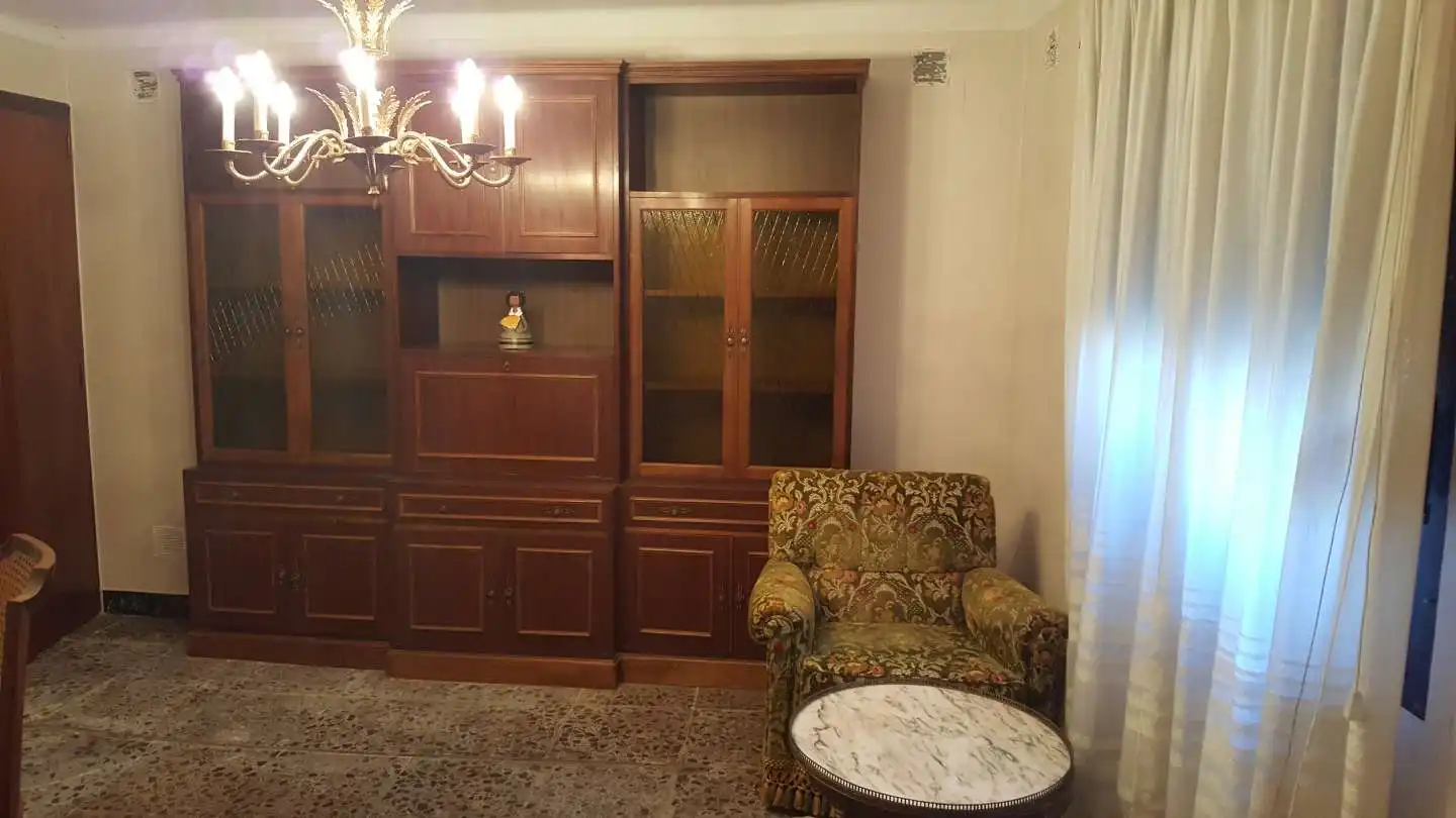 Sala de estar de Casa o chalet en venta en Velilla de Ebro con Calefacción, Trastero y Amueblado