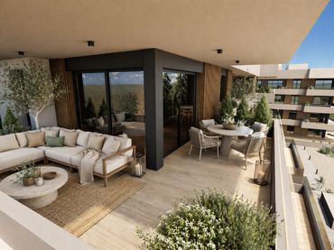 Appartamento di nuova costruzione con balcone in vendita a Carrer Josep Tarradellas 14