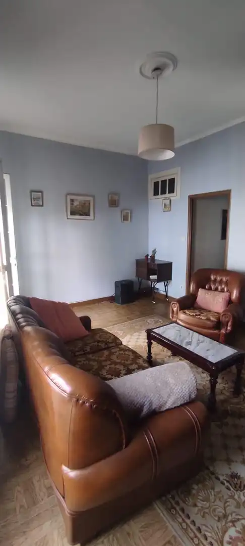 Sala de estar de Piso en venta en Ourense Capital  con Amueblado y Balcón