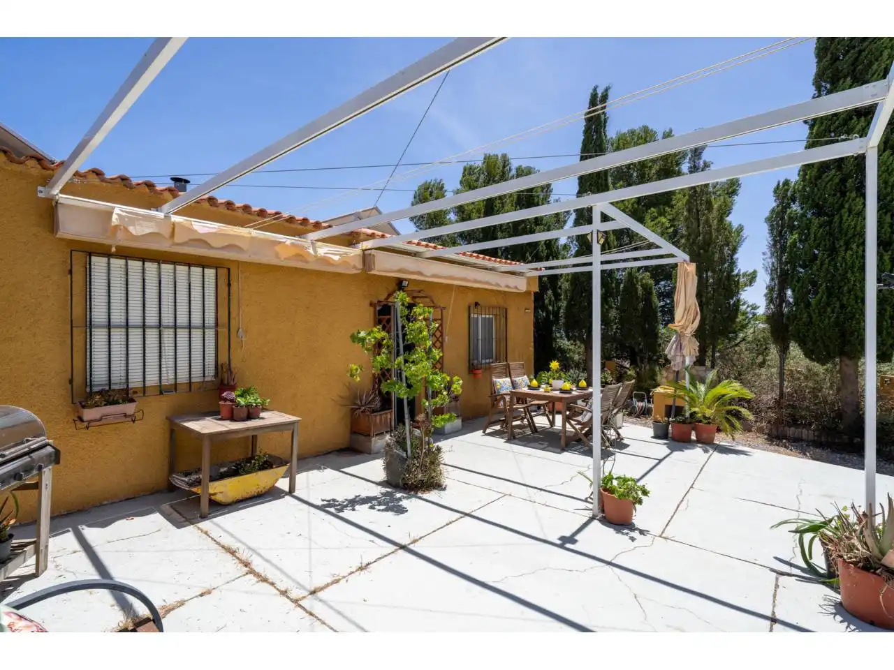 Terraza de Finca rústica en venta en Felix con Jardín privado, Terraza y Amueblado