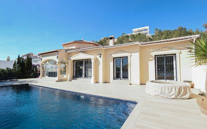 Exterior view of House or chalet for sale in Calpe / Calp  with Air Conditioner, Heating and Private garden