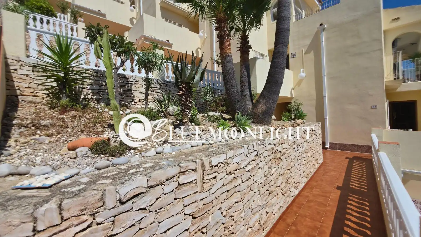 Terraza de Dúplex en venta en Peñíscola / Peníscola con Aire acondicionado, Calefacción y Jardín privado
