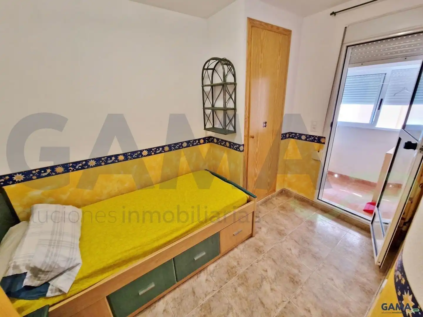 Schlafzimmer von Wohnung zur Miete in Tavernes de la Valldigna mit Terrasse, Schwimmbad und Möbliert
