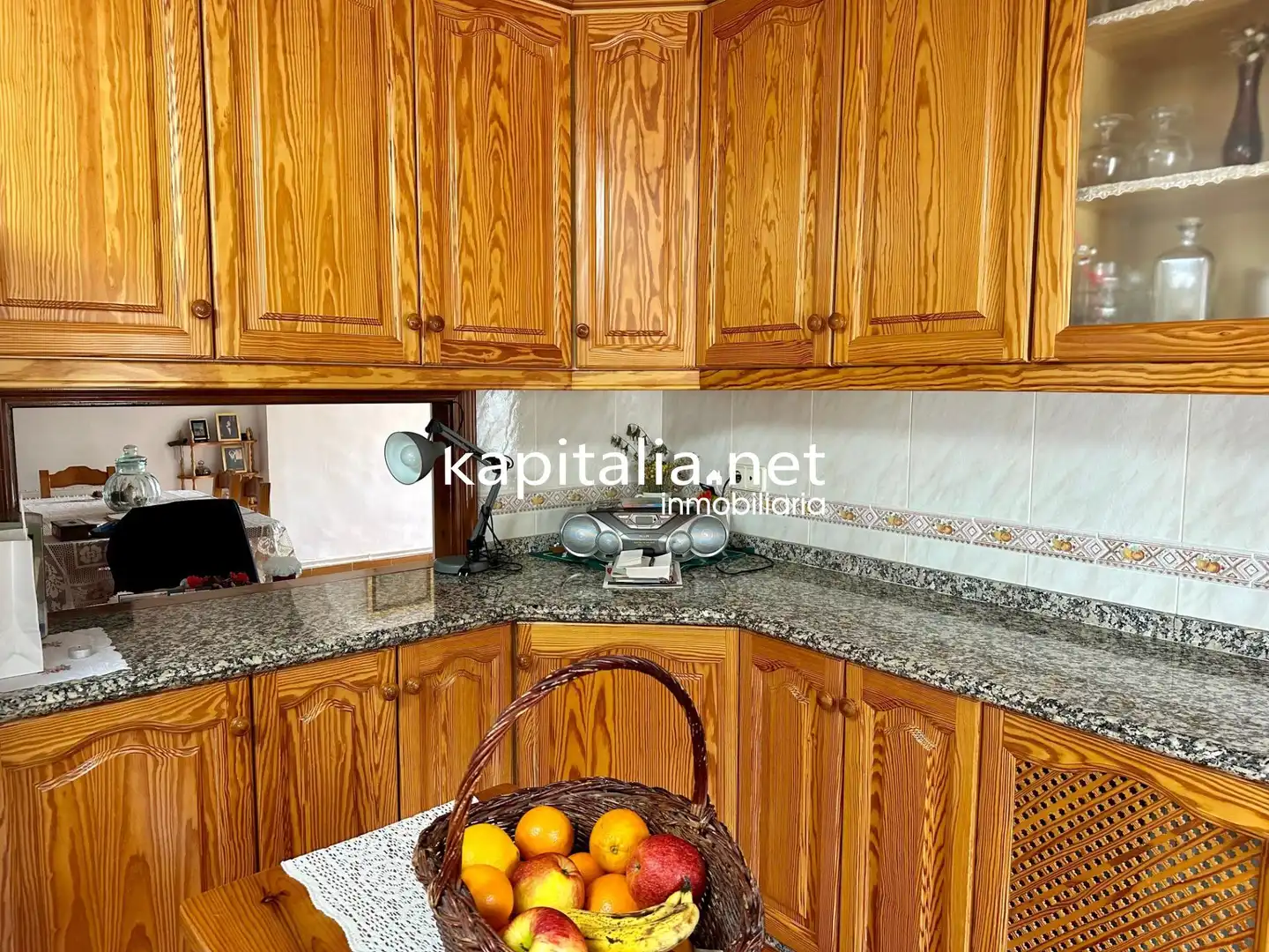 Kitchen of Houses for sale in Alcoy / Alcoi  with Air Conditioner, Private garden and Terrace