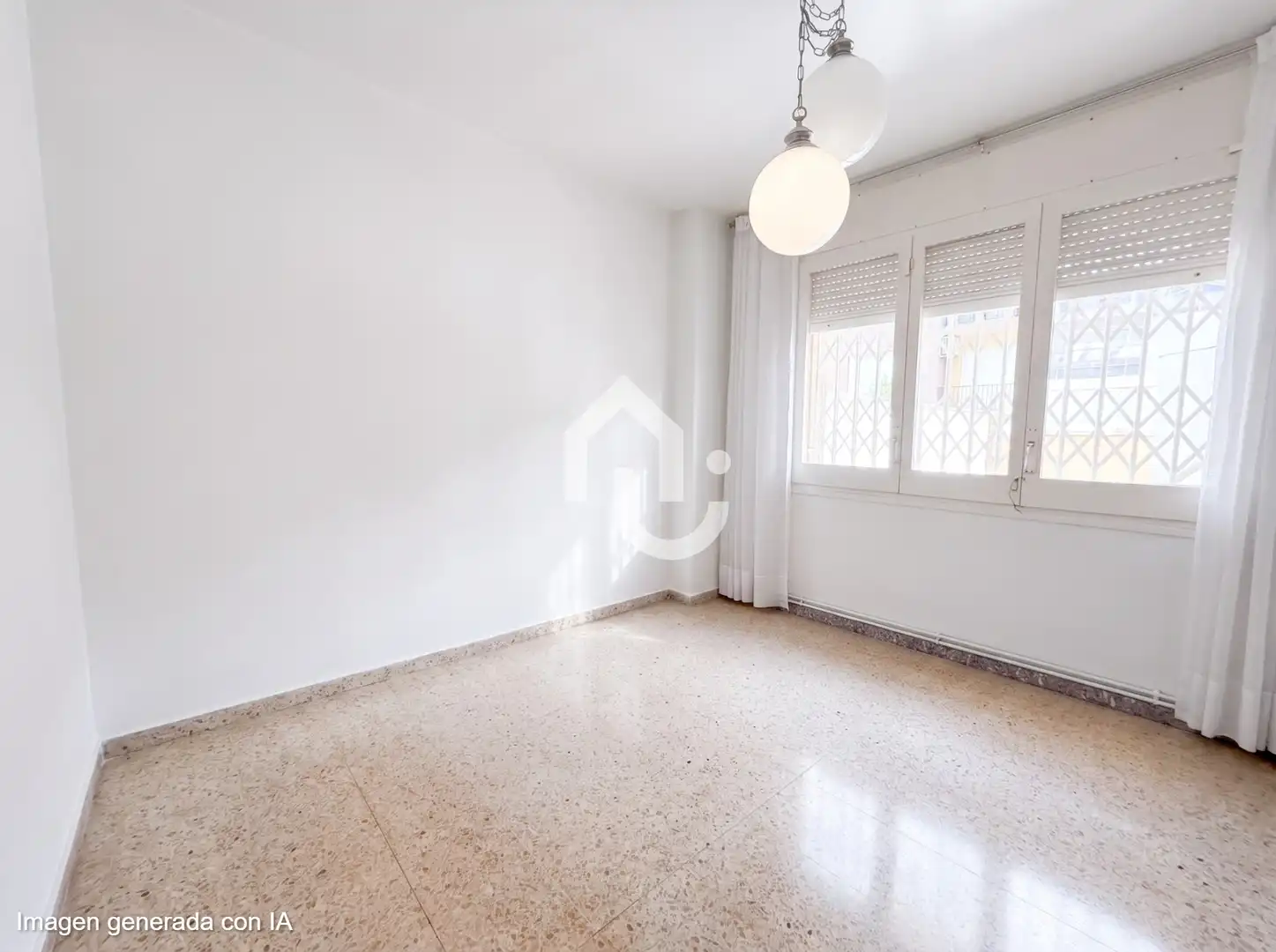 Sala de estar de Piso en venta en Barcelona con Calefacción y Terraza