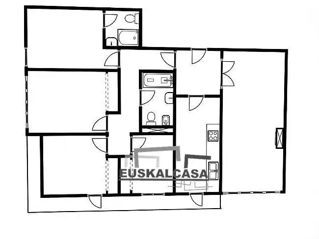 Piso con ascensor en venta en Errekalde, imagen 39