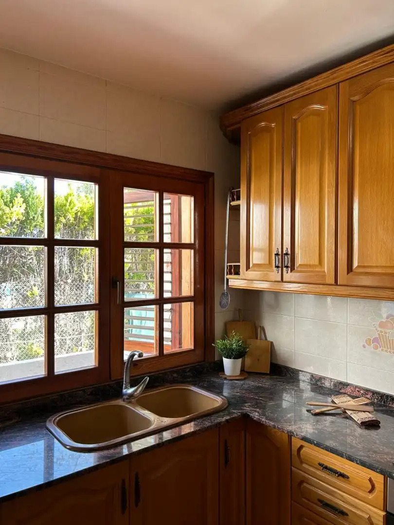 Cocina de Casa o chalet de alquiler en La Pobla de Farnals con Aire acondicionado, Terraza y Piscina