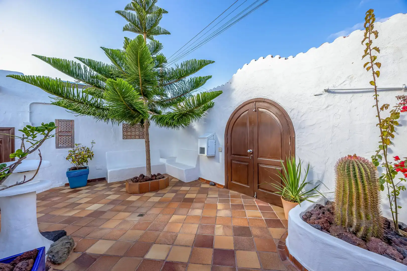 Terraza de Casa o chalet en venta en Telde con Aire acondicionado, Jardín privado y Terraza