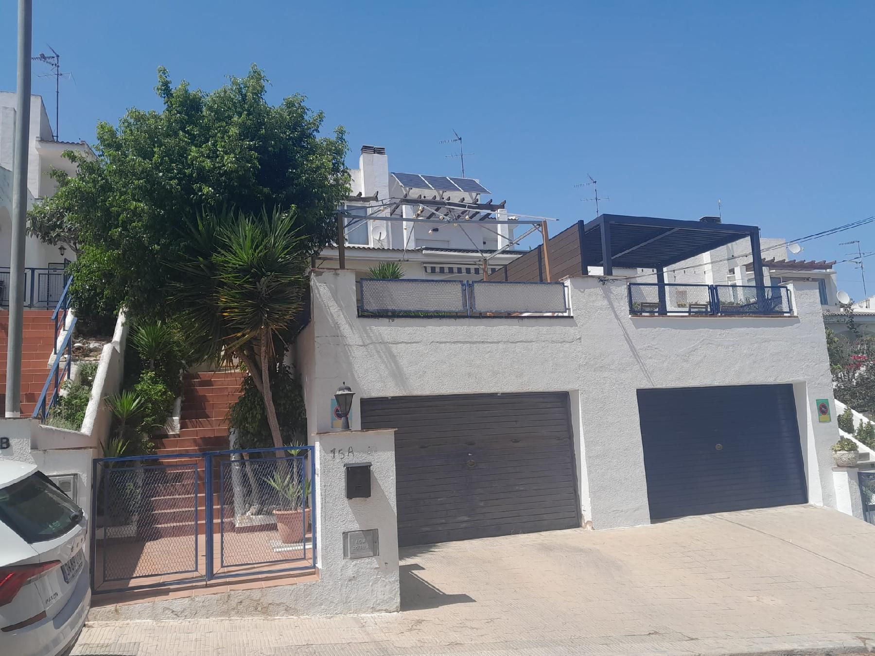 Vista exterior de Casa o chalet en venta en Calafell con Jardín privado y Terraza