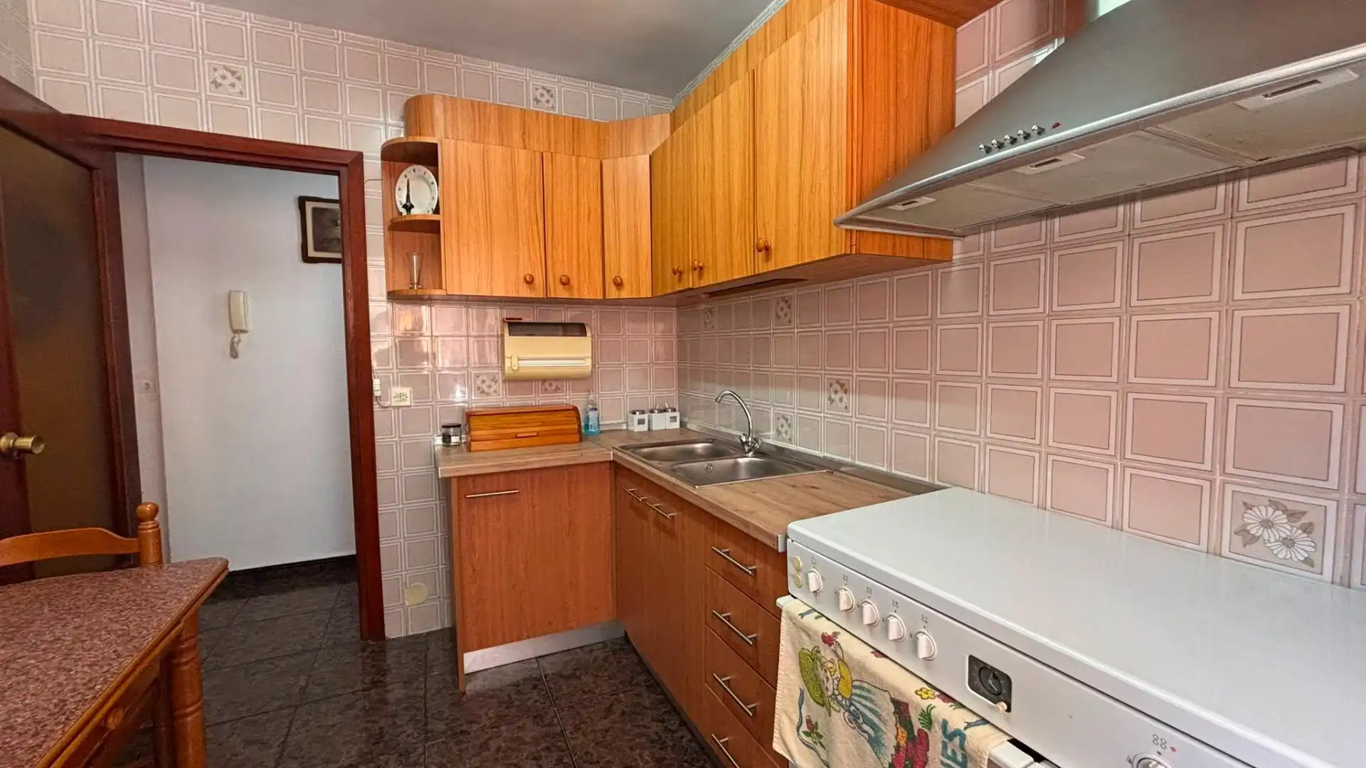 Kitchen of Apartments for sale in Mazarrón  with Air Conditioner, Heating and Furnished