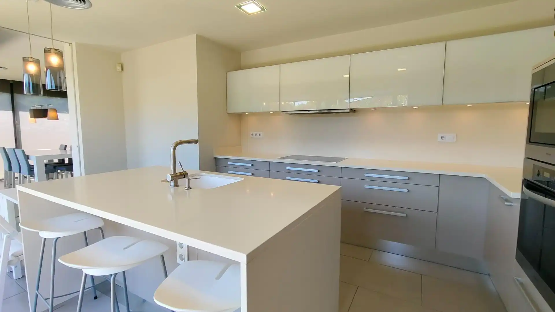 Cocina de Casa o chalet en venta en Vilobí d'Onyar con Calefacción, Jardín privado y Terraza