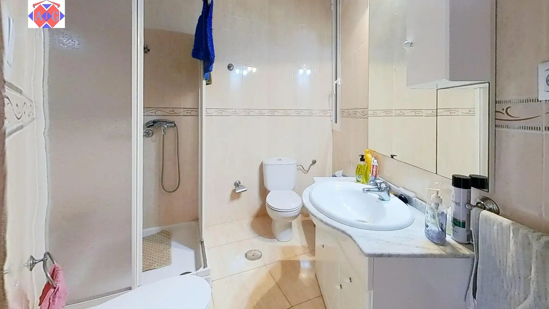 Bathroom of Apartments for sale in Gualchos  with Terrace, Furnished and Balcony