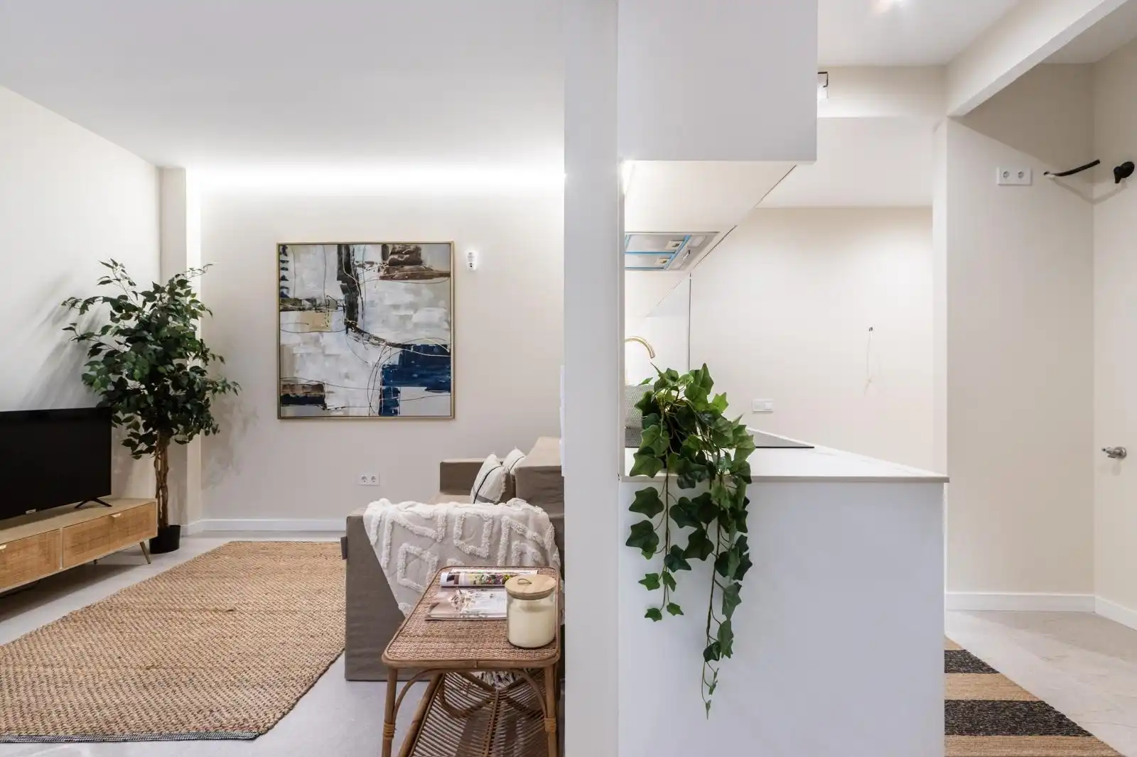 Sala d'estar de Pis en venda en Terrassa amb Aire condicionat, Calefacció i Balcó
