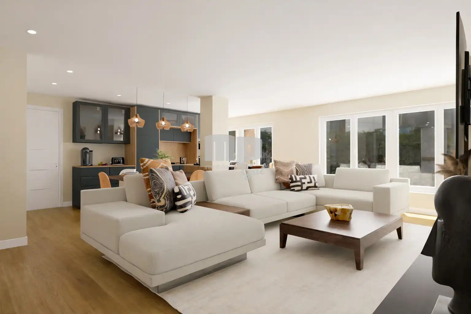 Sala de estar de Piso en venta en Vigo 