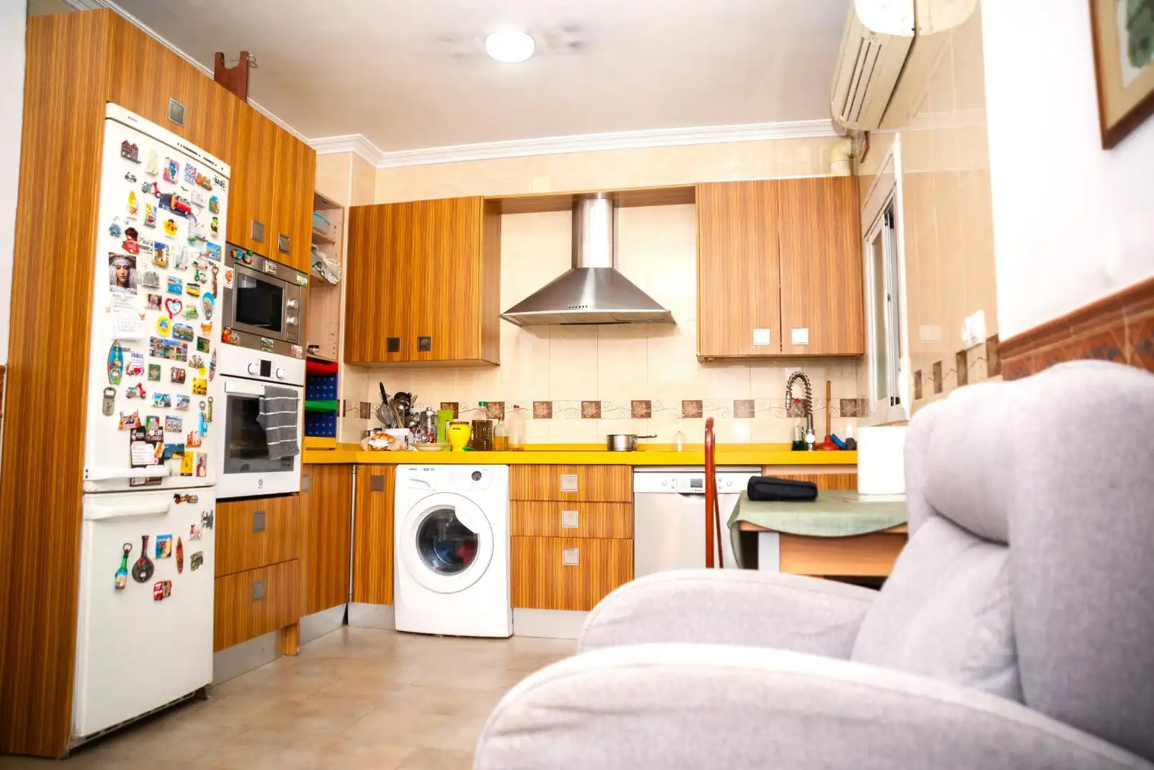 Cuina de Casa o xalet en venda en Camas amb Terrassa i Traster