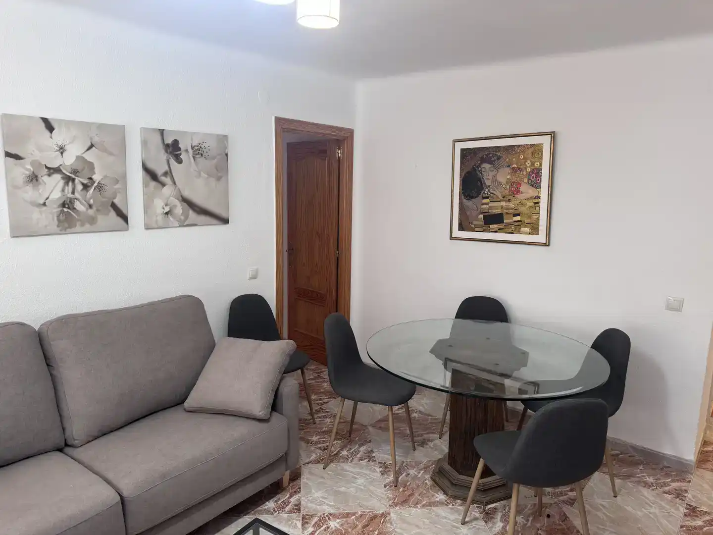 Sala de estar de Piso de alquiler en Málaga con Aire acondicionado