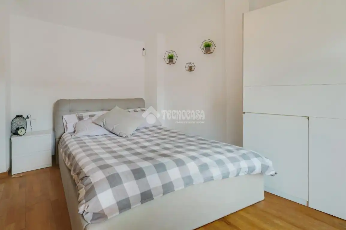 Schlafzimmer von Wohnung zum Verkauf in Sant Boi de Llobregat mit Klimaanlage, Heizung und Terrasse