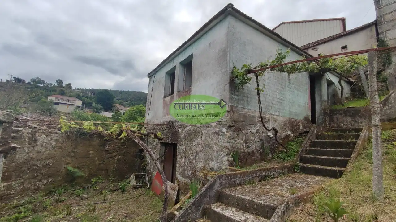 Vista exterior de Casa o xalet en venda en Cortegada amb Jardí privat
