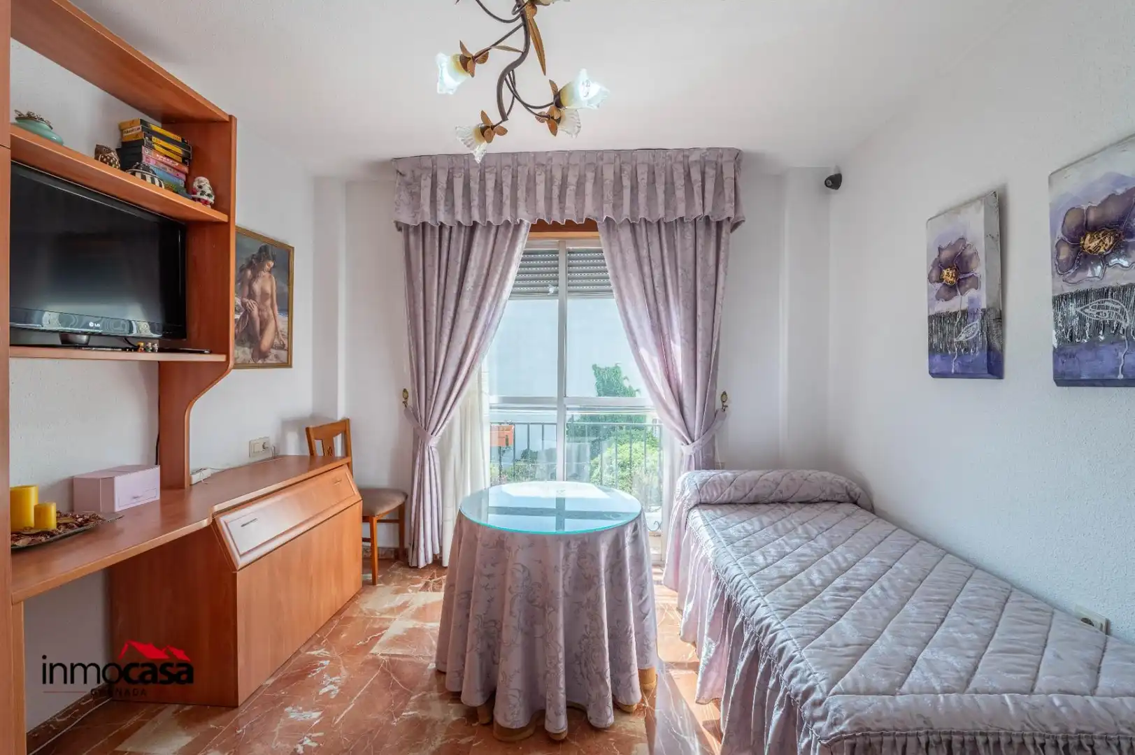 Bedroom of Flat for sale in Armilla  with Balcony