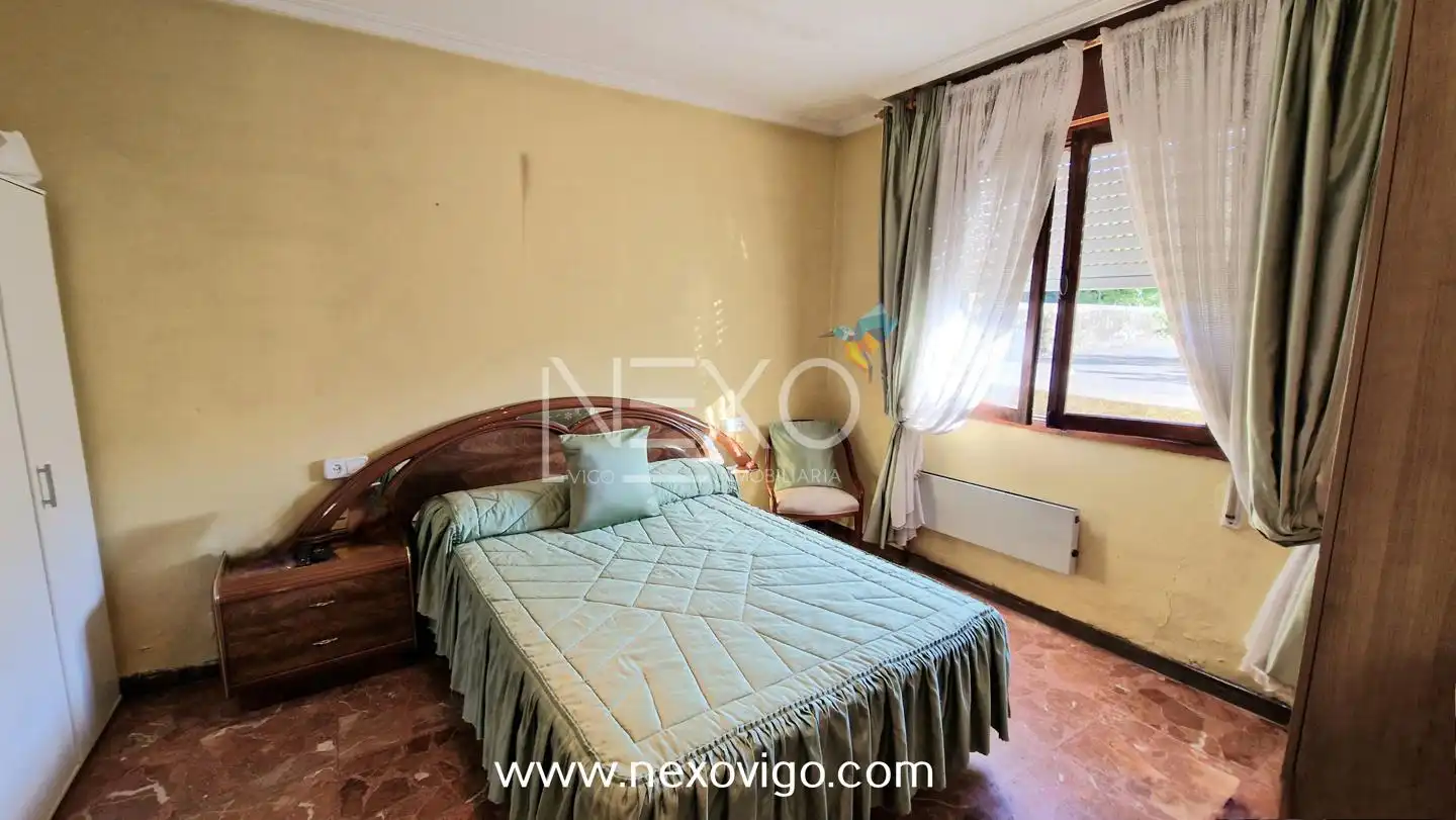 Habitación de Casa o chalet en venta en Moaña con Jardín privado, Terraza y Trastero
