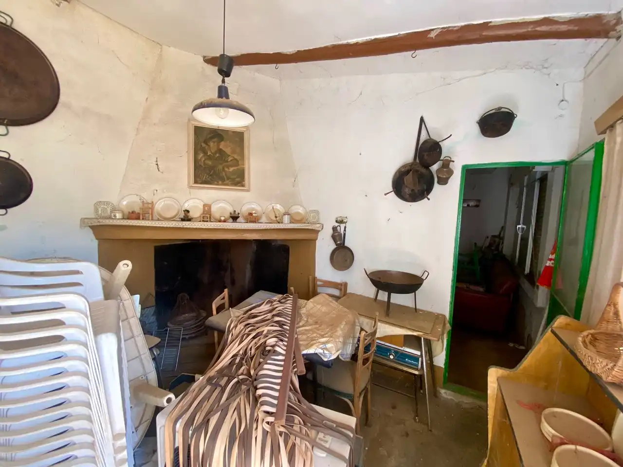 Dining room of Houses for sale in Malagón  with Air Conditioner, Heating and Terrace