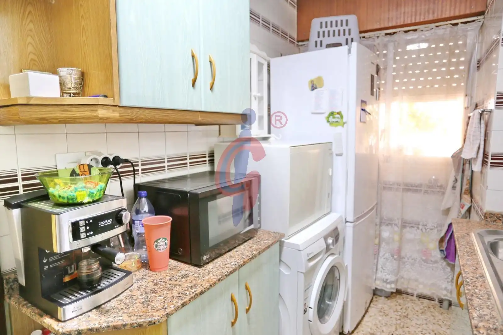 Cocina de Apartamento en venta en Guardamar del Segura con Terraza y Balcón