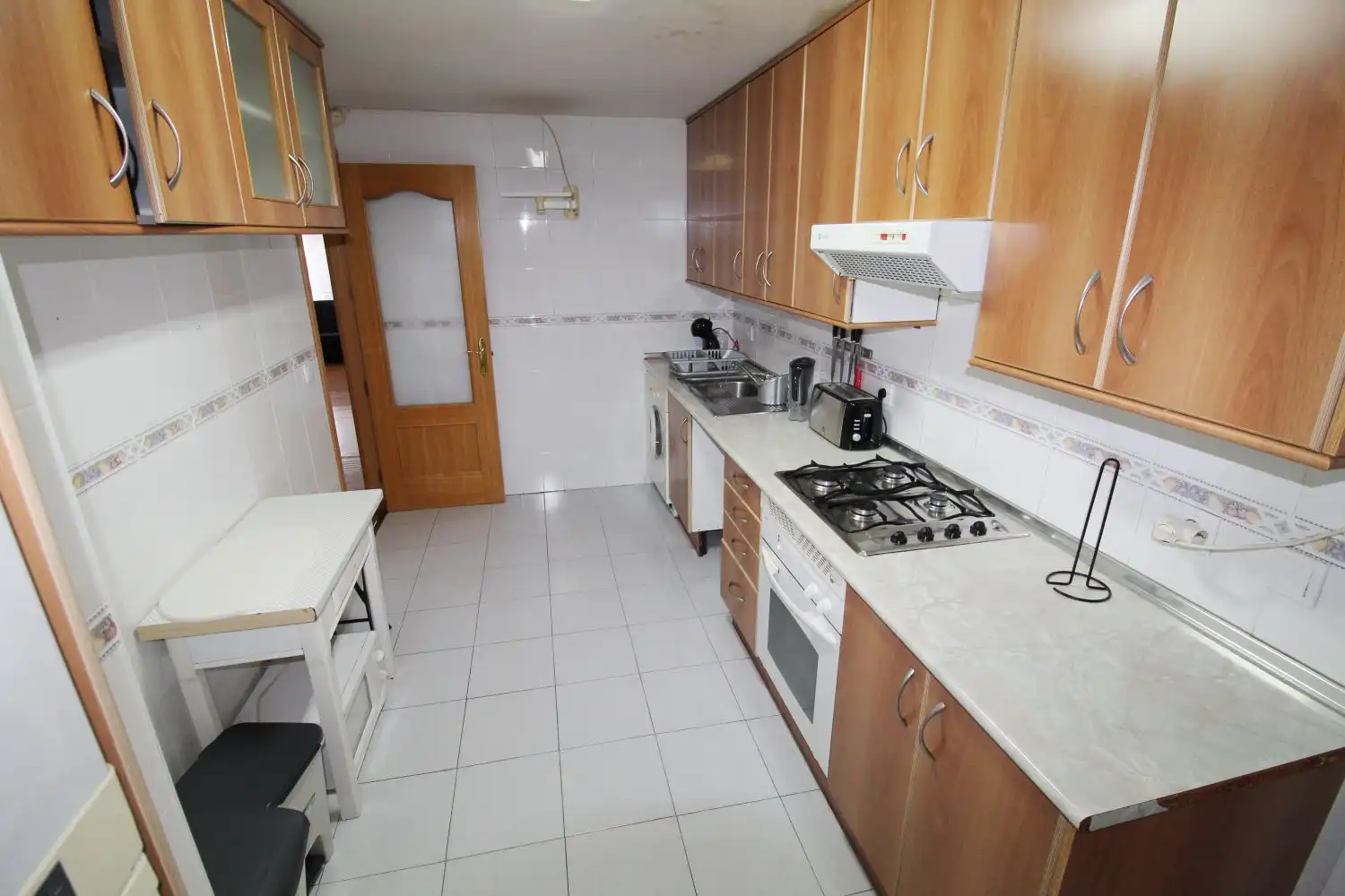 Kitchen of Flat for rent in Ciudad Real  with Air Conditioner, Heating and Terrace