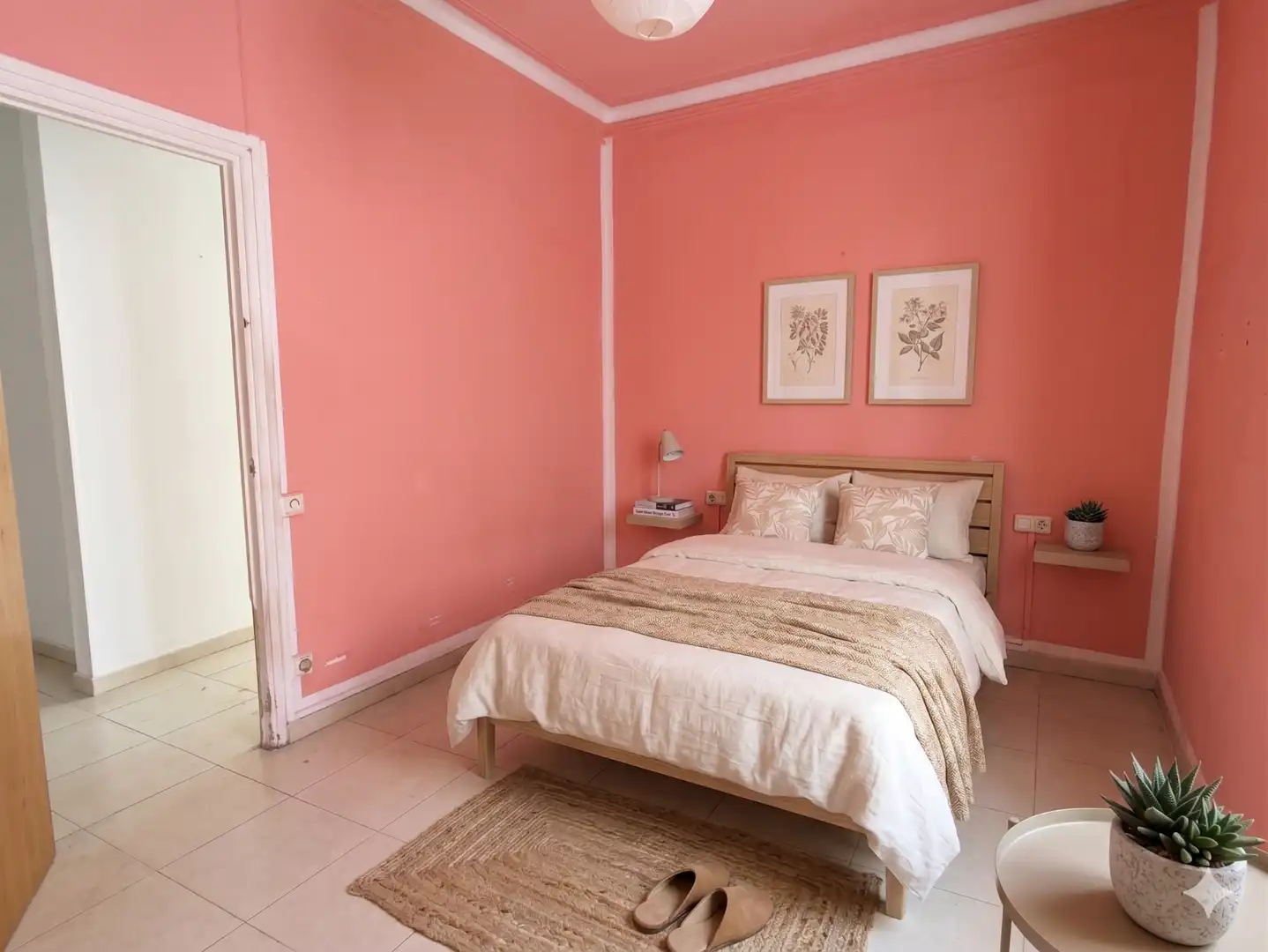 Bedroom of Flat for sale in Barcelona  with Parquet flooring, Terrace and Balcony