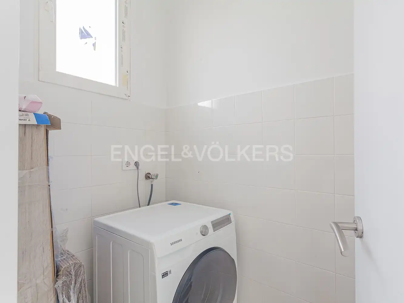 Cocina de Piso de alquiler en Barcelona con Aire acondicionado, Calefacción y Parquet