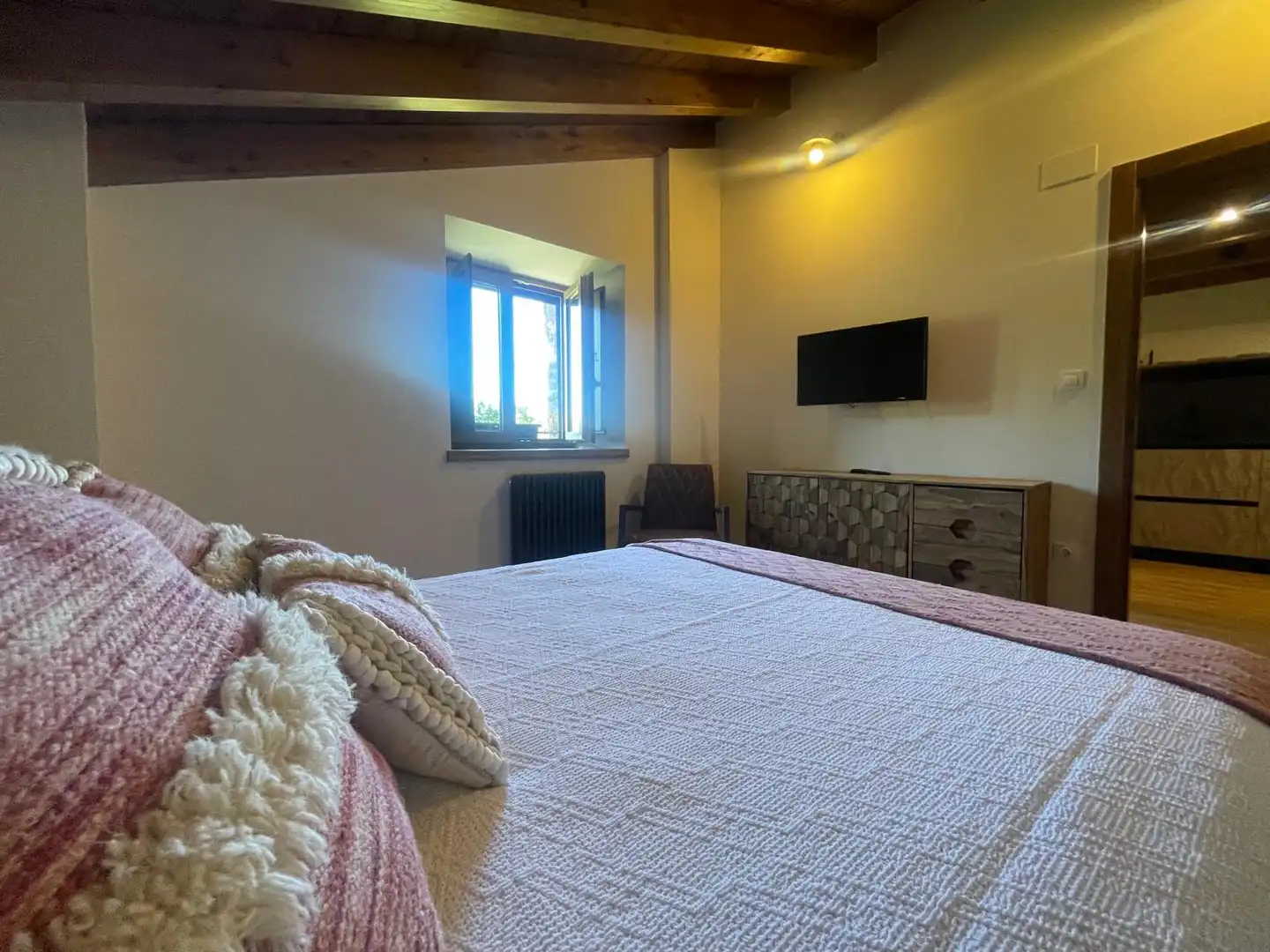 Habitación de Finca rústica en venta en Lekeitio con Aire acondicionado, Jardín privado y Parquet