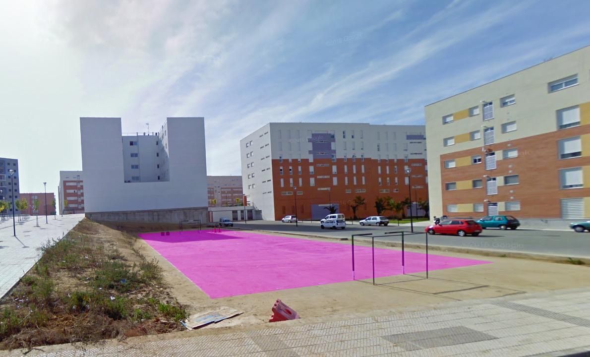 Exterior view of Flat for sale in Badajoz Capital  with Air Conditioner