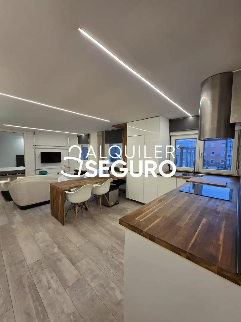 Kitchen of Flat for rent in Bilbao   with Heating and Furnished