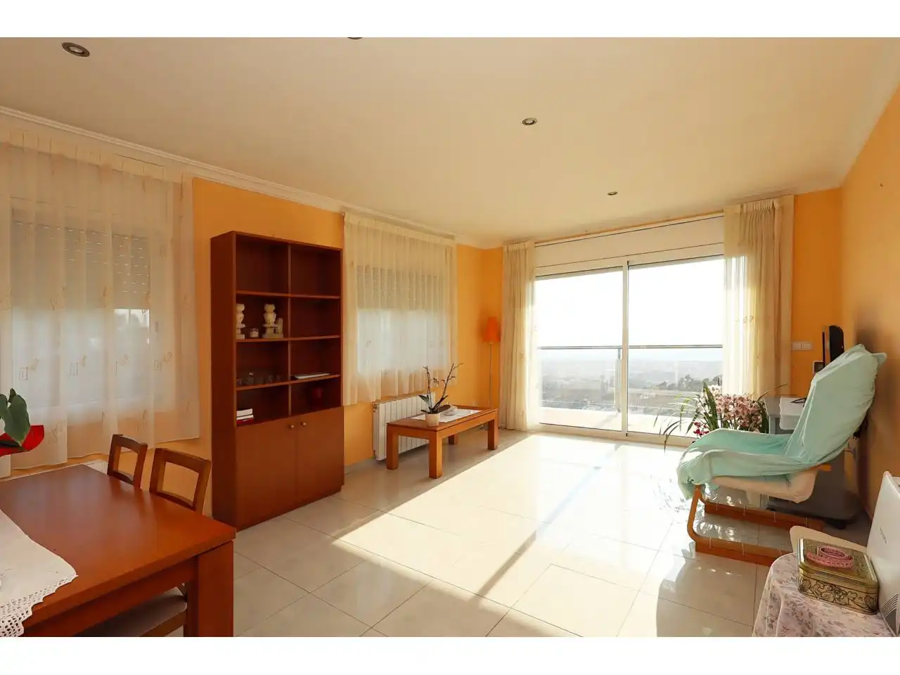 Sala d'estar de Casa o xalet en venda en Lloret de Mar amb Calefacció, Jardí privat i Parquet