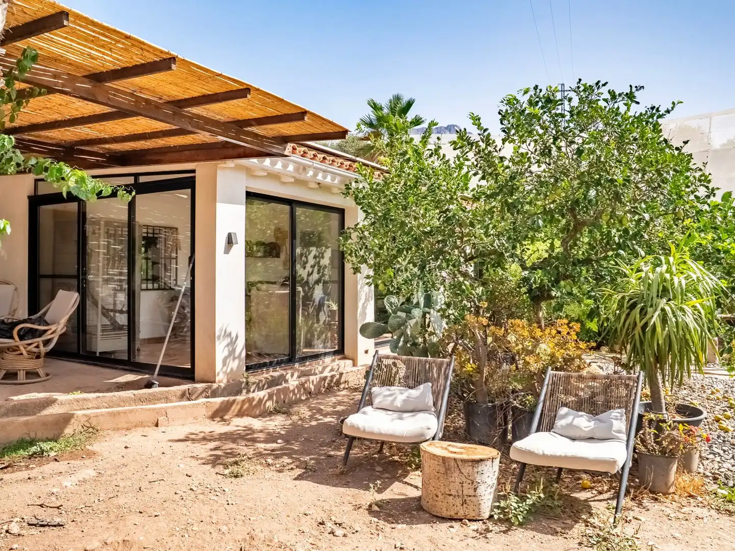Terraza de Casa o chalet en venta en Callosa d'en Sarrià con Aire acondicionado, Jardín privado y Trastero