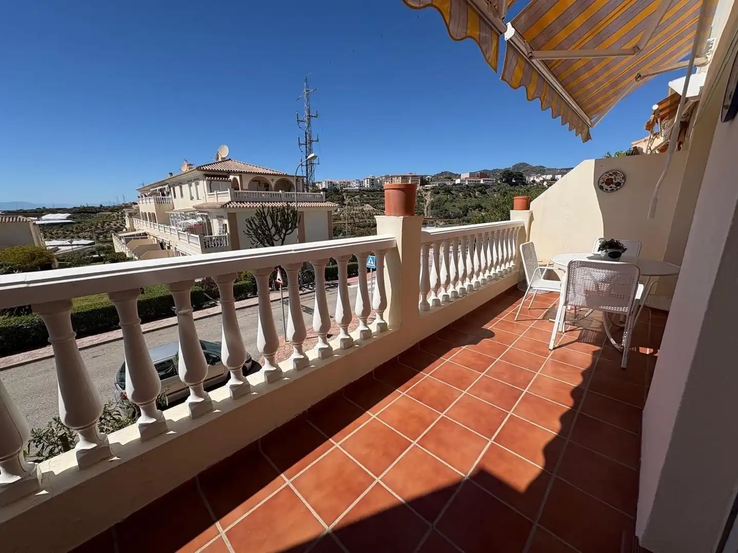 Terrassa de Apartament de lloguer en Torrox amb Terrassa i Piscina comunitària