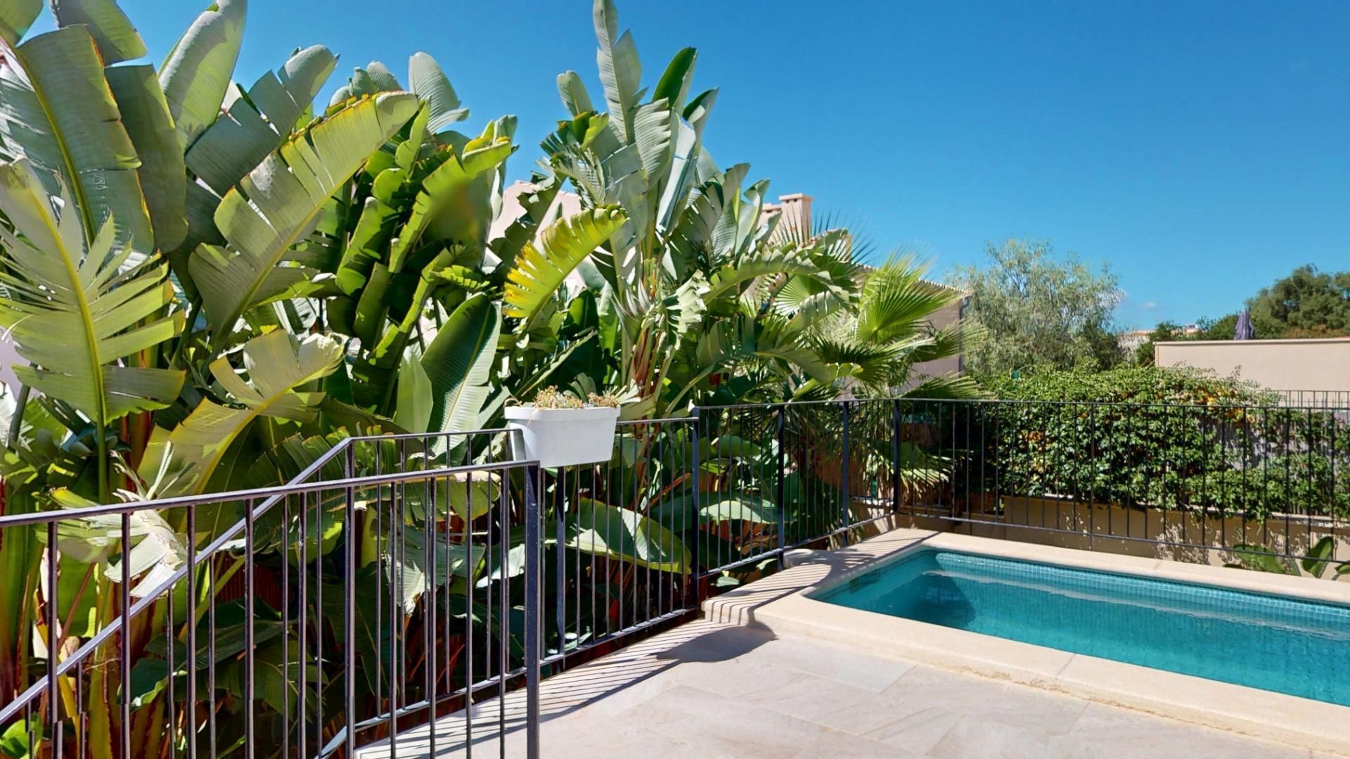 Garden of Single-family semi-detached for sale in Marratxí  with Air Conditioner, Private garden and Terrace