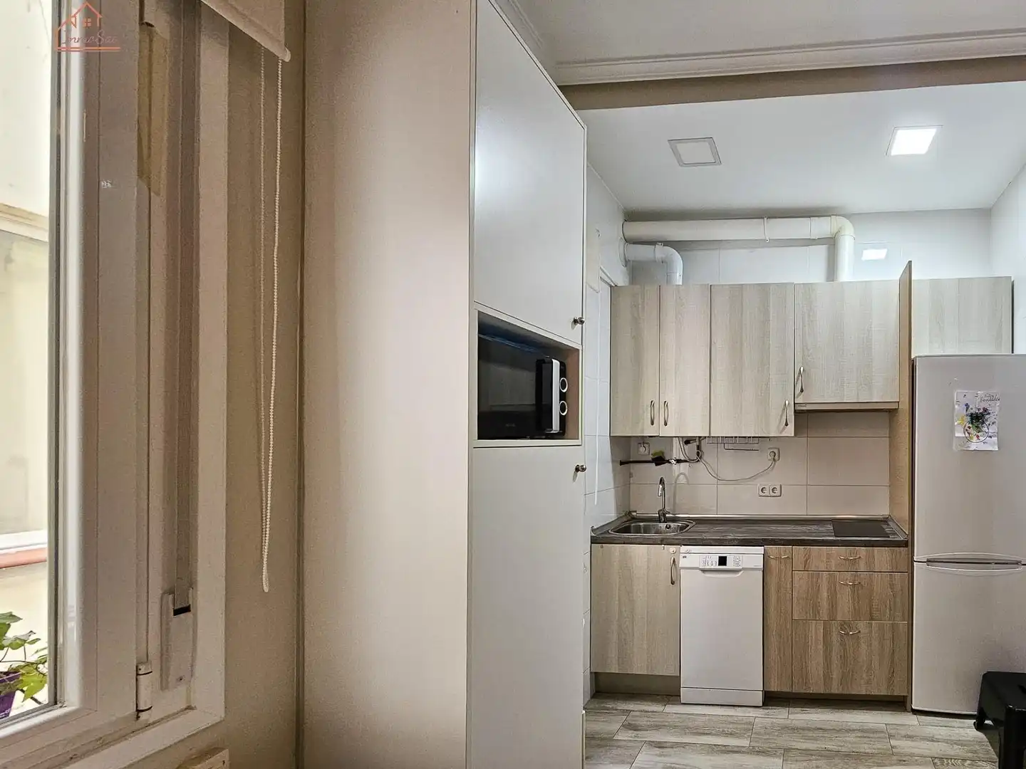 Cocina de Piso de alquiler en Madrid con Aire acondicionado, Calefacción y Amueblado