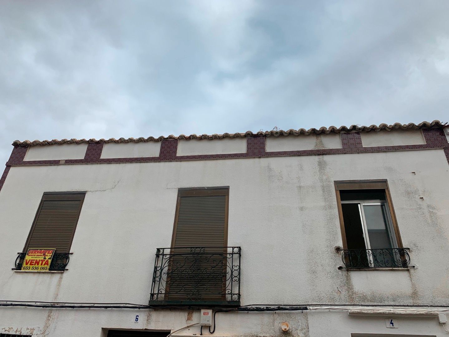 Vista exterior de Casa adosada en venda en Moral de Calatrava