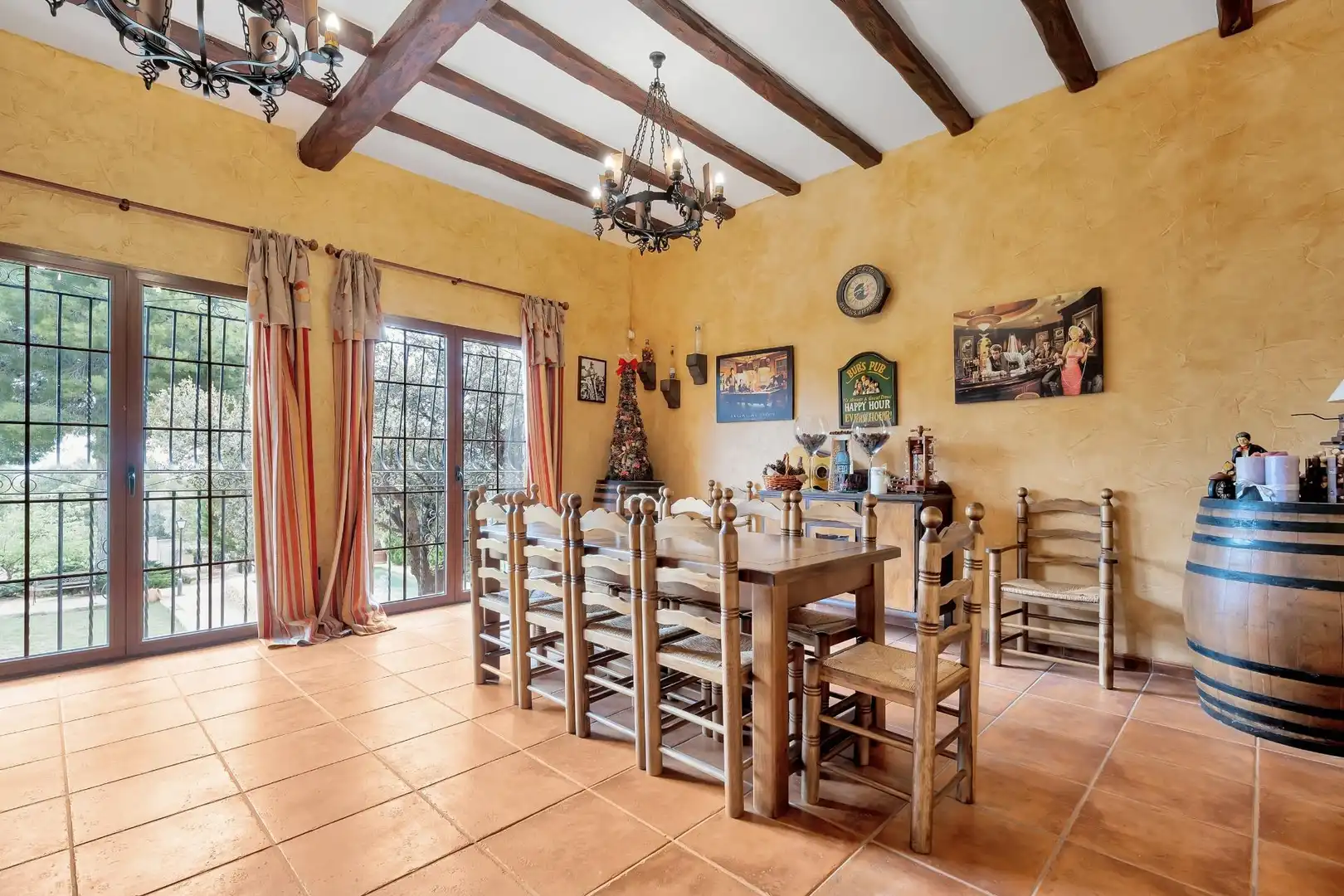 Comedor de Casa o chalet en venta en Tibi con Calefacción, Jardín privado y Terraza