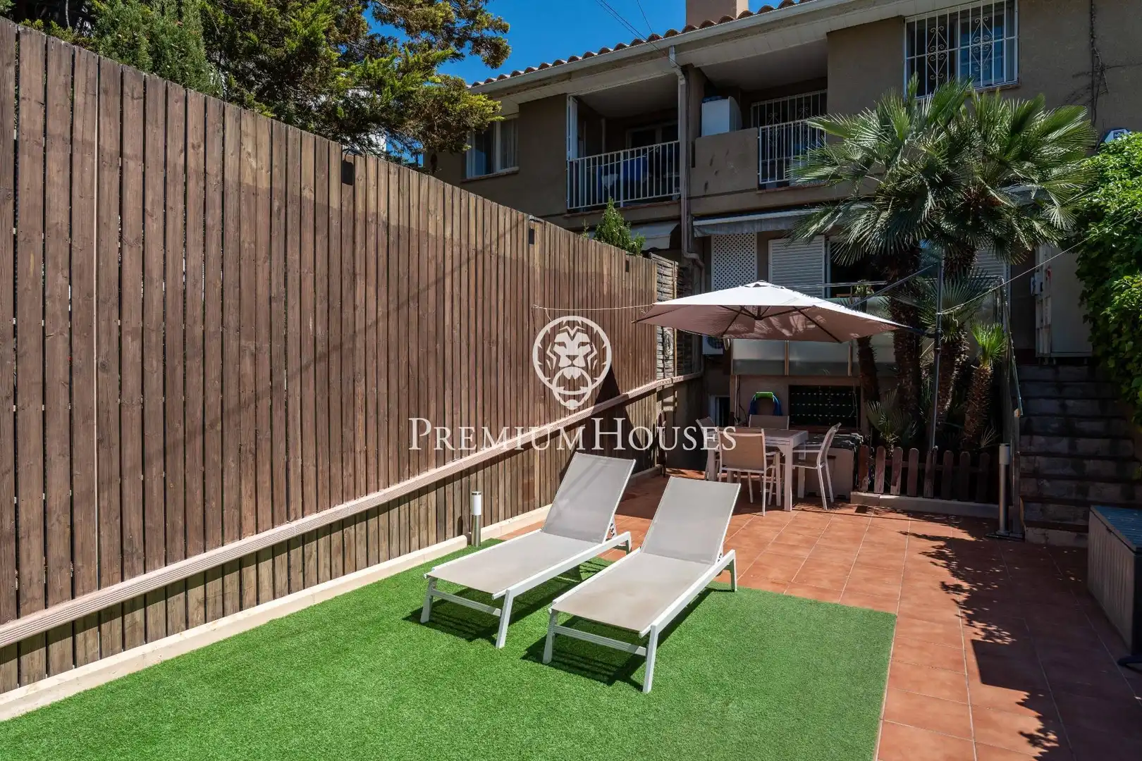 Terrassa de Casa adosada en venda en Sant Pere de Ribes amb Calefacció, Jardí privat i Terrassa