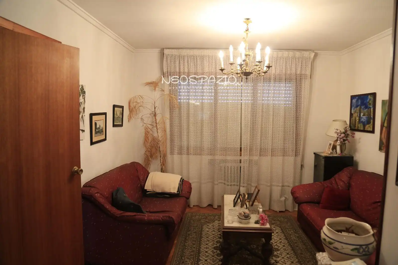 Sala de estar de Casa o chalet en venta en Lugo con Calefacción, Amueblado y Alarma