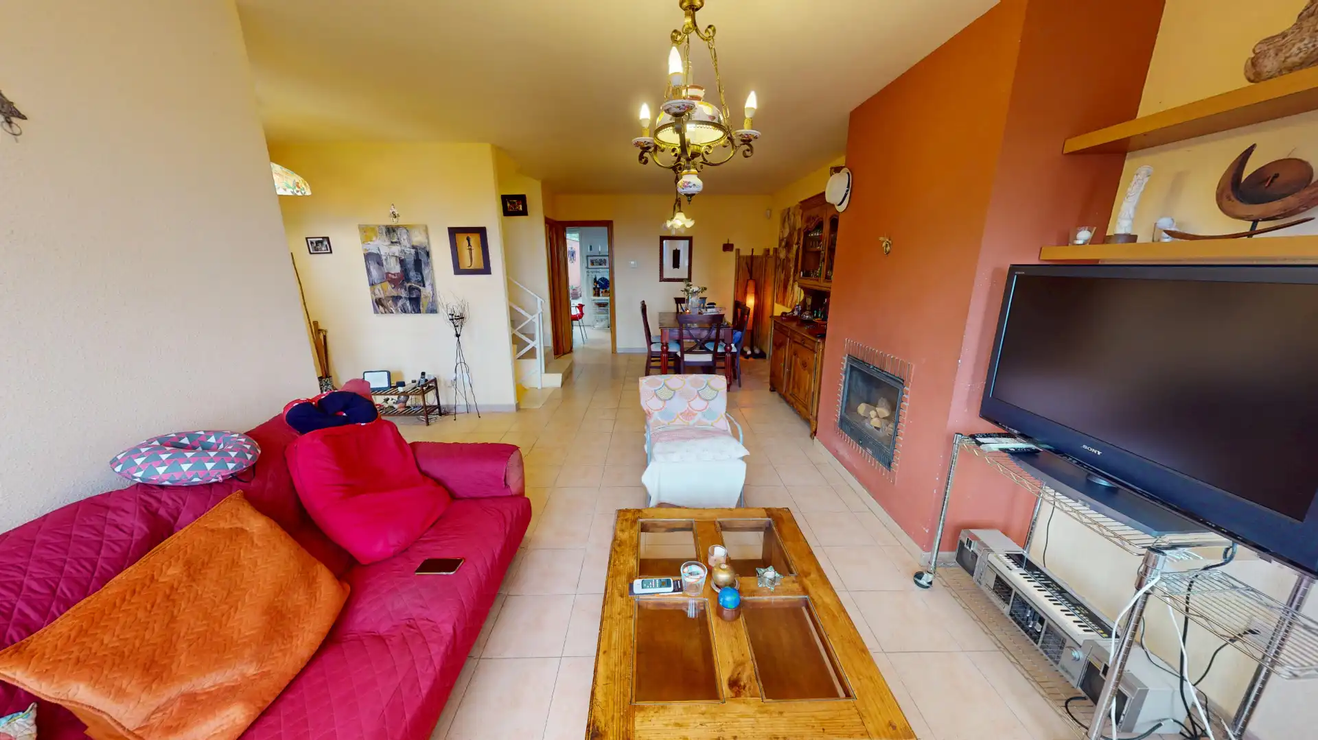 Sala de estar de Casa o chalet en venta en San Lorenzo de El Escorial con Jardín privado, Terraza y Piscina