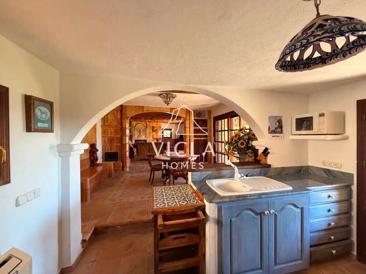 Cocina de Casa o chalet en venta en Sant Josep de sa Talaia con Aire acondicionado, Calefacción y Terraza