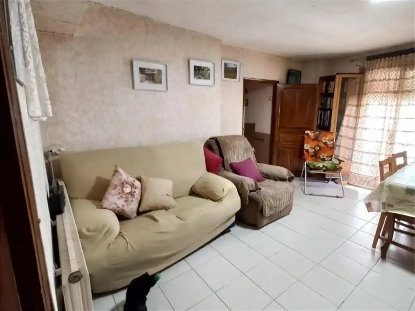 Sala d'estar de Casa adosada en venda en Talarn amb Traster, Moblat i Balcó
