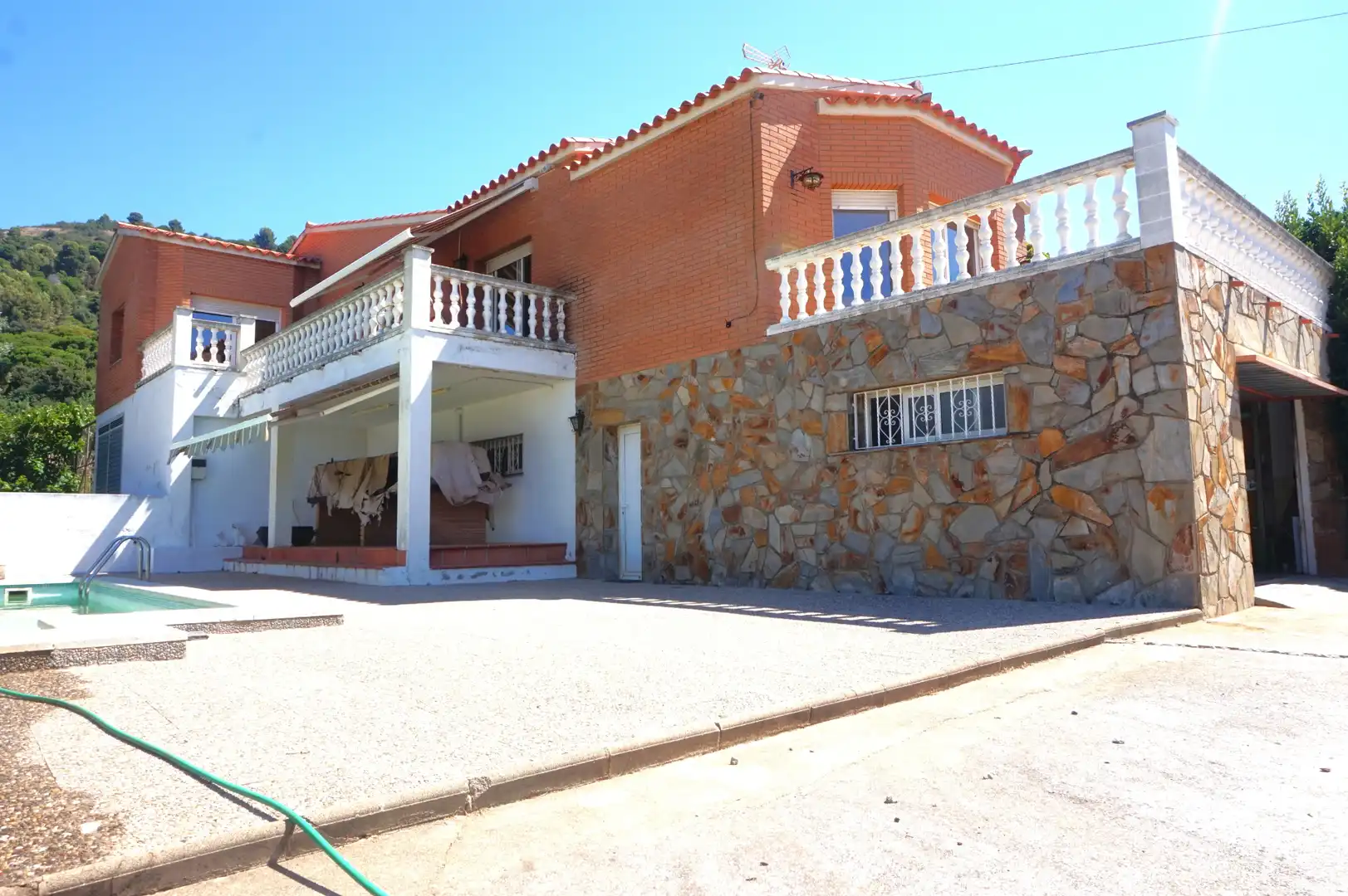 Exterior view of Houses for sale in Pineda de Mar  with Heating, Private garden and Terrace