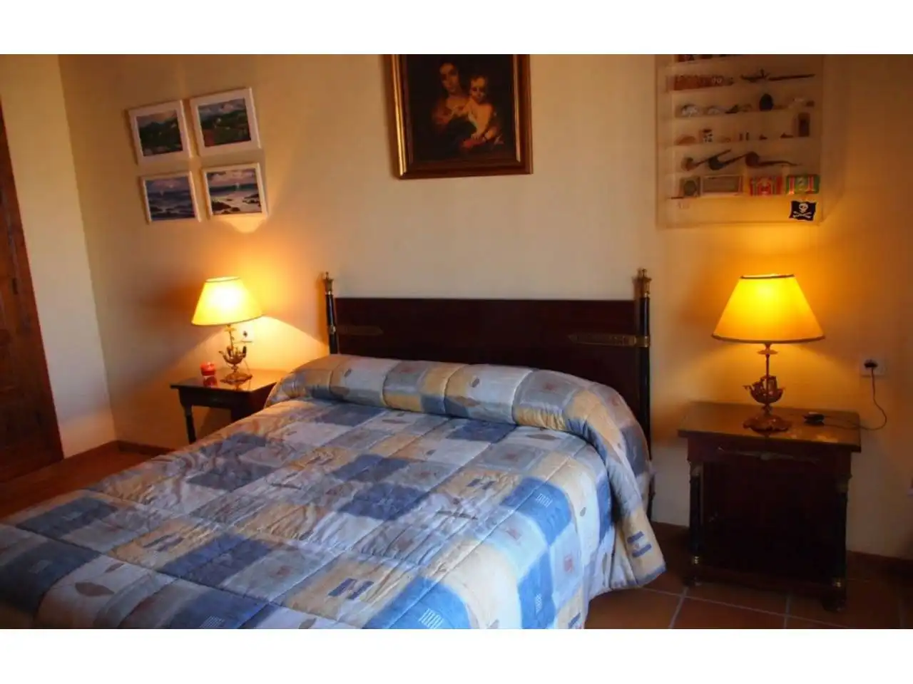 Schlafzimmer von Country house zum Verkauf in Santiponce mit Privatgarten, Terrasse und Schwimmbad