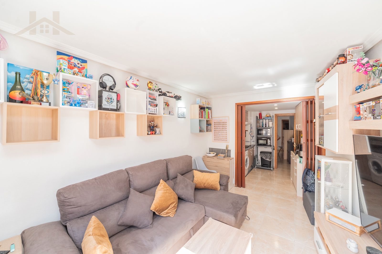 Living room of Flat for sale in Pinto  with Heating and Balcony