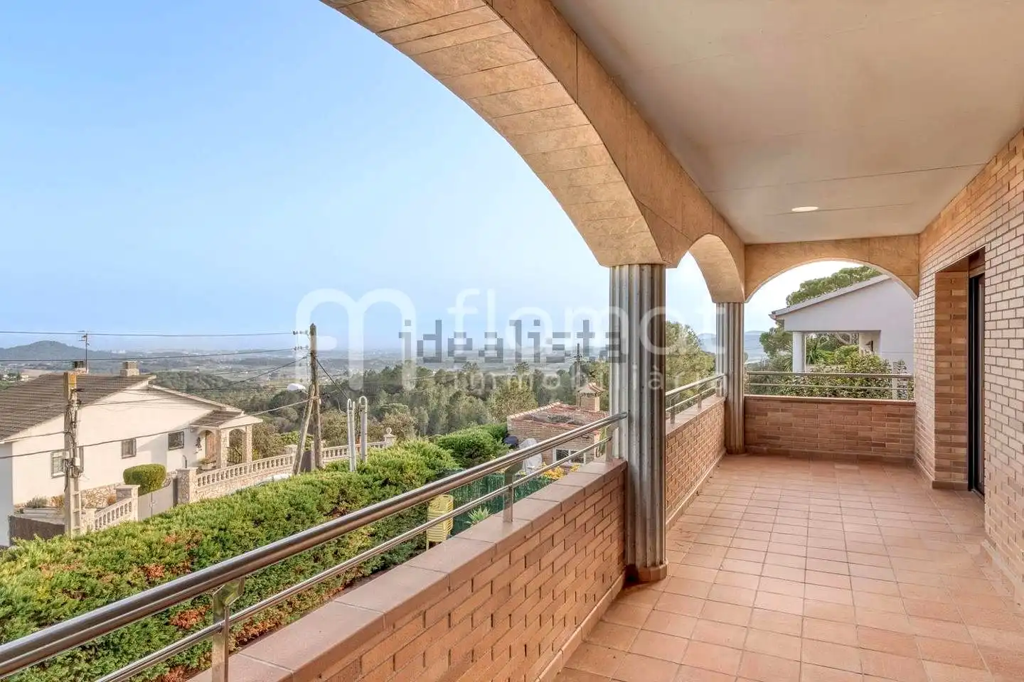Vista exterior de Casa o xalet en venda en Tordera amb Jardí privat i Piscina