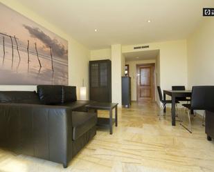 Living room of Apartment to share in  Madrid Capital  with Air Conditioner and Terrace